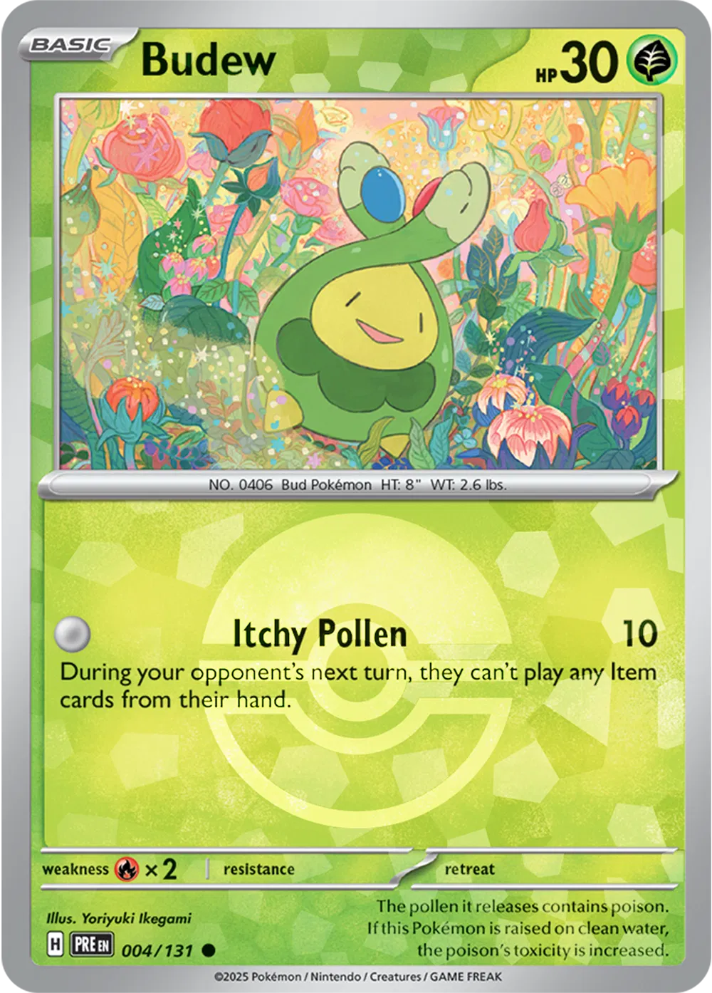 Budew (Poke Ball Pattern)