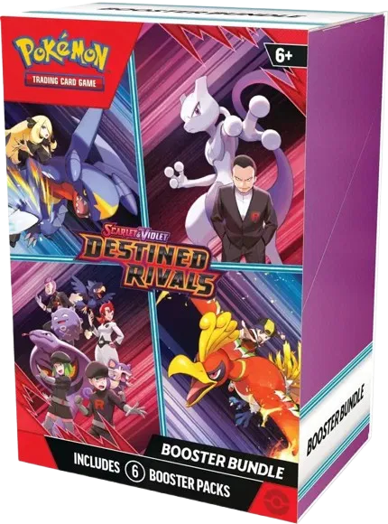 Pokémon TCG: Scarlet & Violet Destined Rivals – Booster Bundle (6-pack)