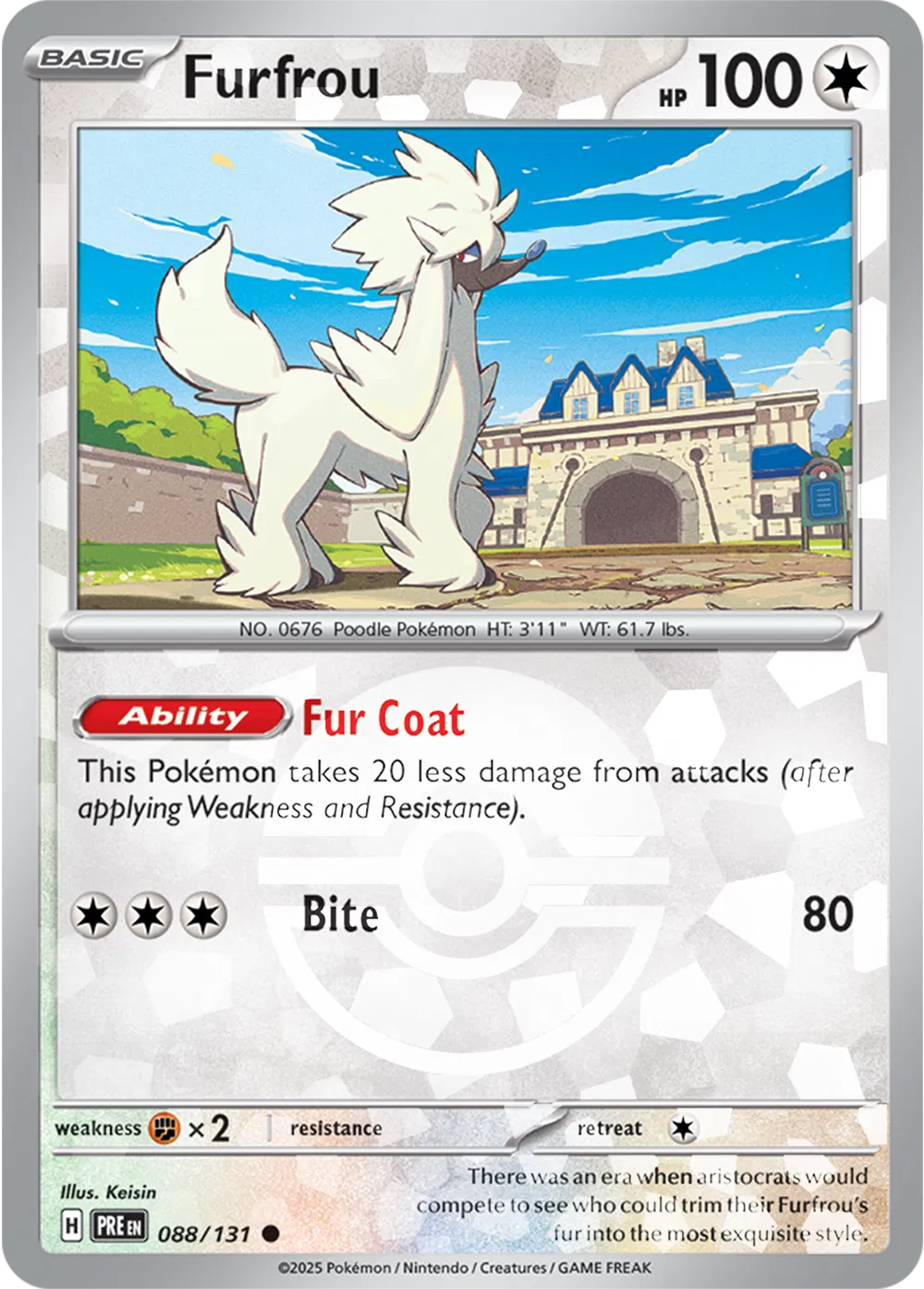 Furfrou (Poke Ball Pattern)