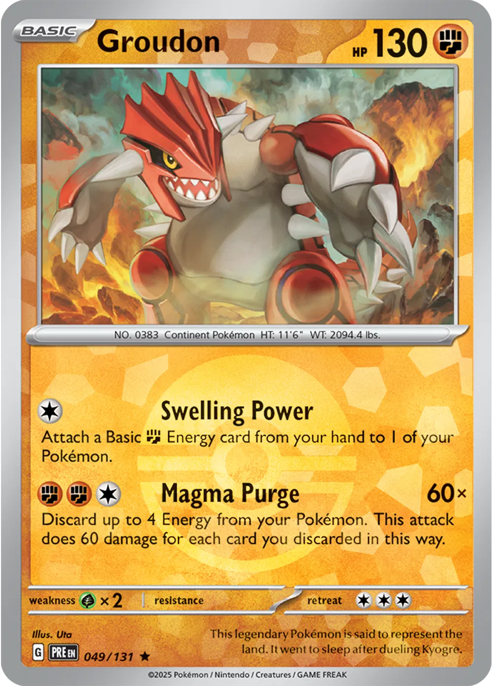 Groudon (Poke Ball Pattern)