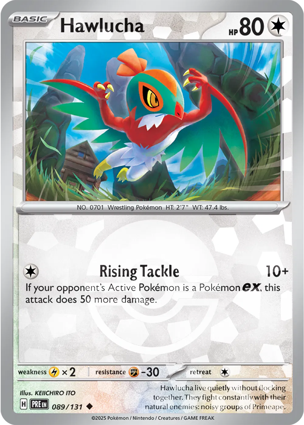 Hawlucha (Poke Ball Pattern)