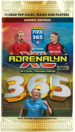 Panini FIFA 365 Adrenalyn XL Booster Pack 2025 (Nordic Edition)