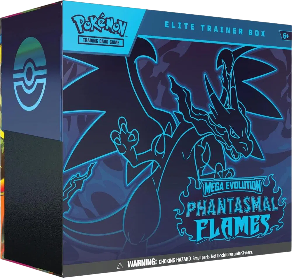 Pokémon TCG: Mega Evolution Phantasmal Flames – Elite Trainer Box