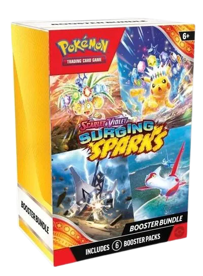 Pokémon TCG: Scarlet & Violet Surging Sparks – Booster Bundle (6-pack)