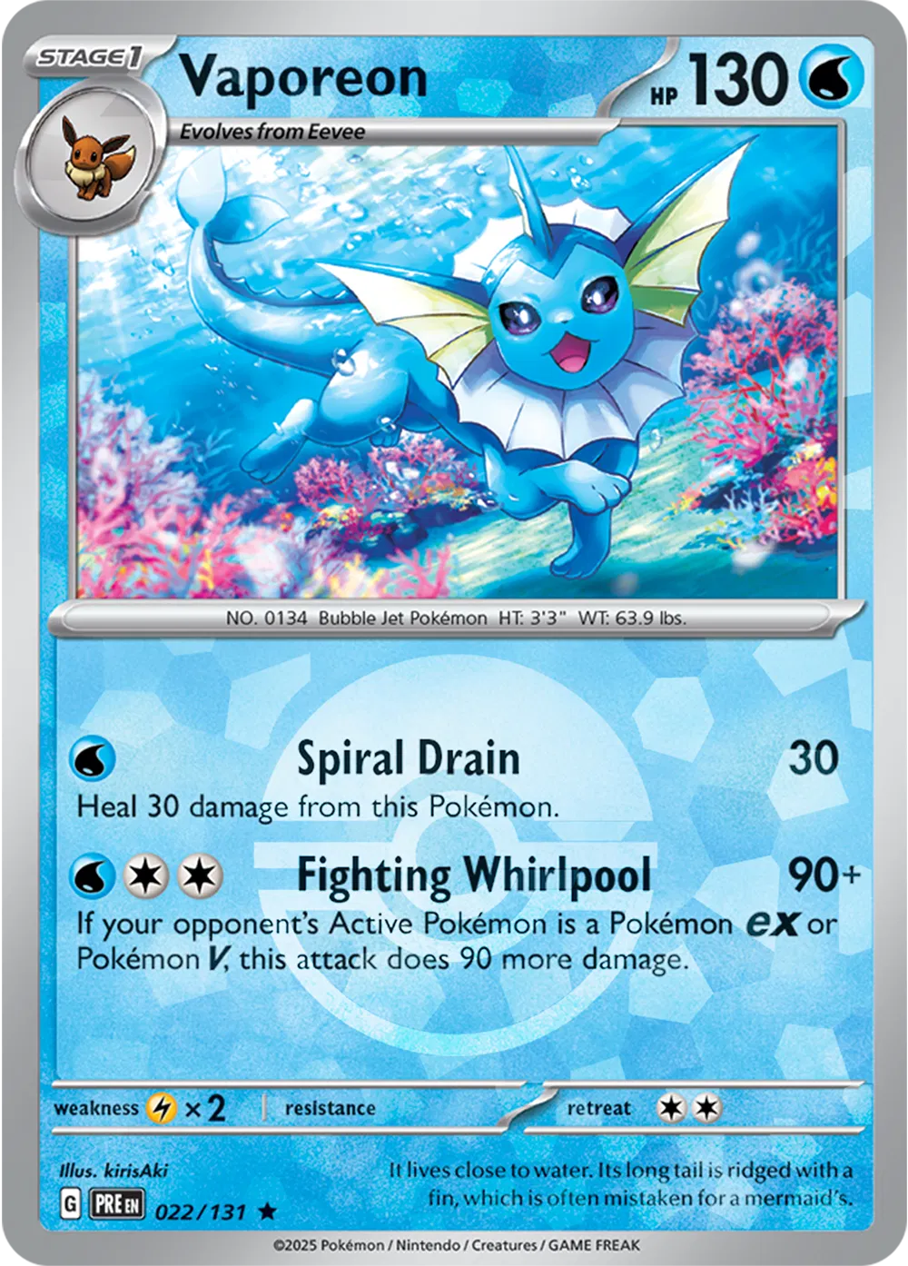 Vaporeon (Poke Ball Pattern)
