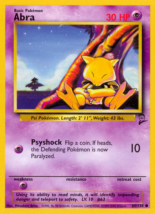 Abra – Base Set 2