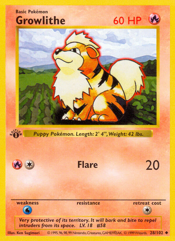 Growlithe – Base Set
