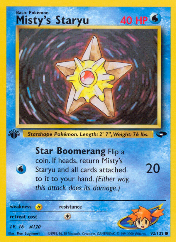 Misty's Staryu – Gym Challenge