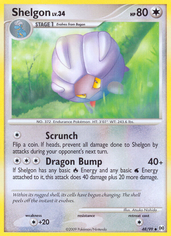 Shelgon - ARCEUS AR #48