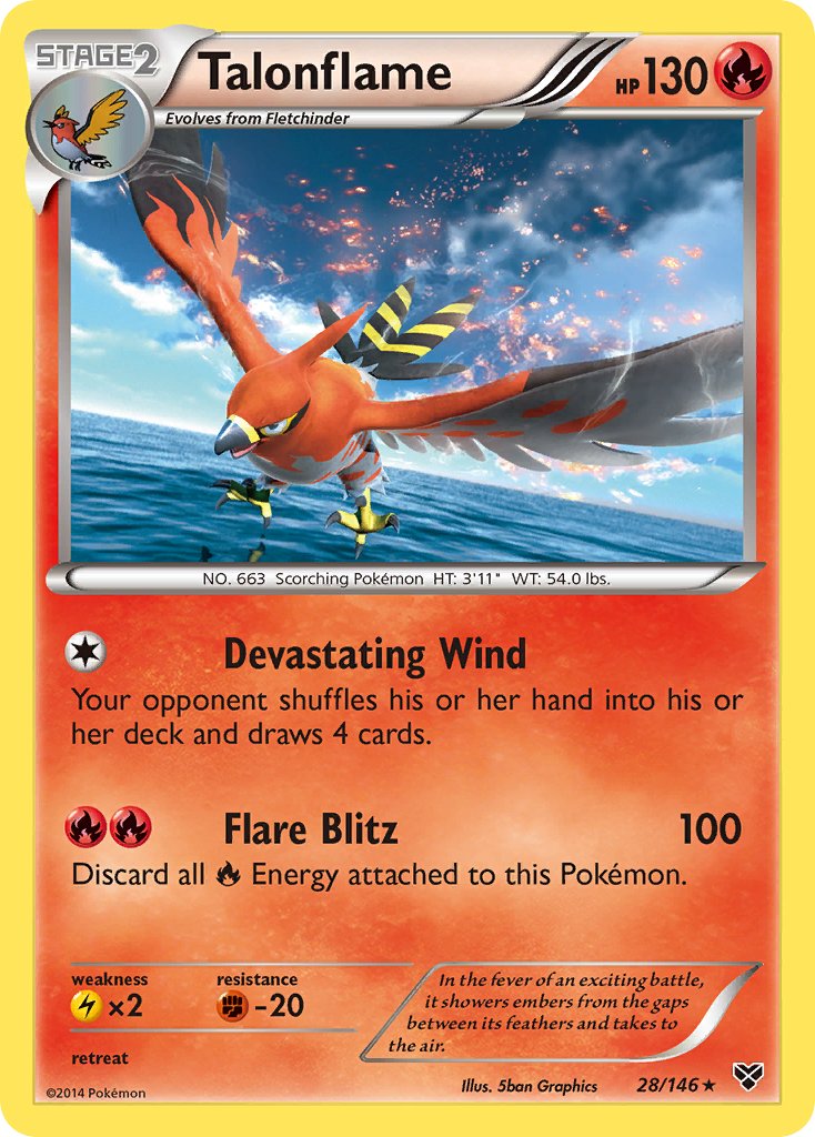 Talonflame - XY #028