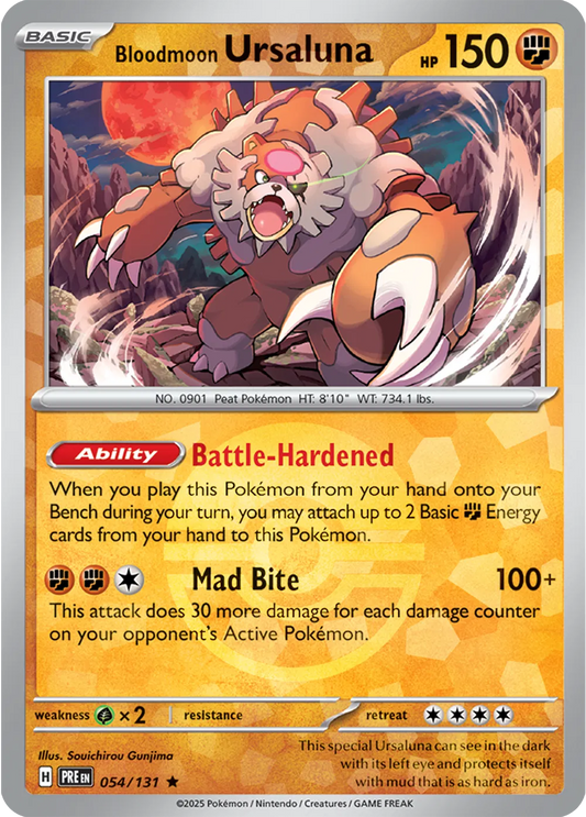 Bloodmoon Ursaluna (Poke Ball Pattern)
