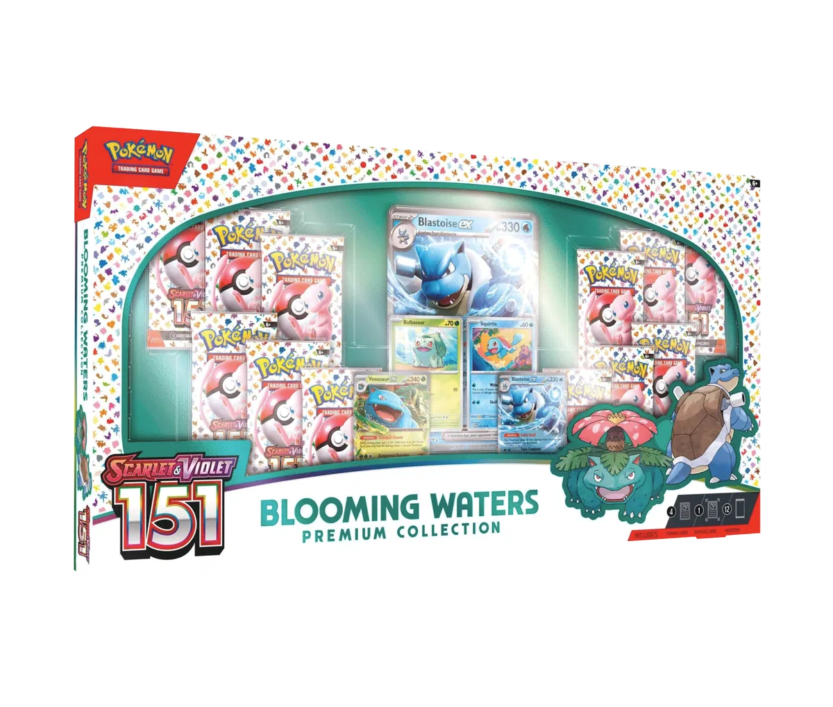 Pokémon TCG: Scarlet & Violet 151 – Blooming Waters Premium Collection