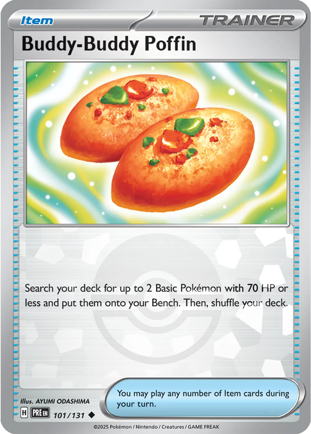 Buddy-Buddy Poffin (Poke Ball Pattern)