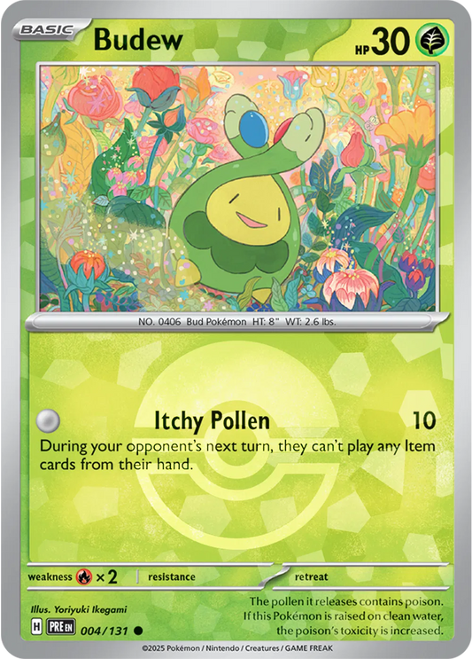 Budew (Poke Ball Pattern)