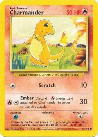 Charmander – Base Set (Unlimited) #46