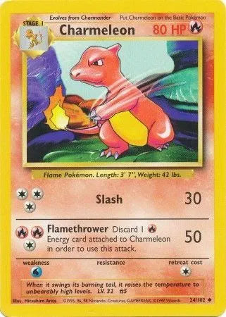 Charmeleon – Base Set (Unlimited) #24