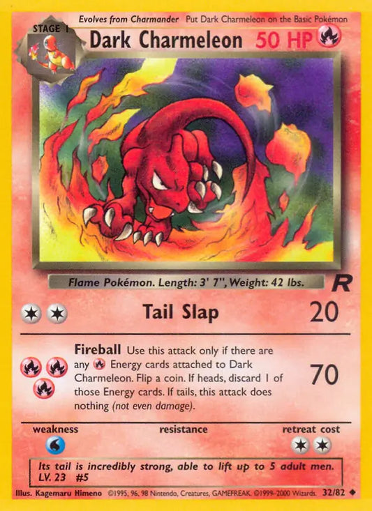 Dark Charmeleon – Team Rocket (Unlimited) #32