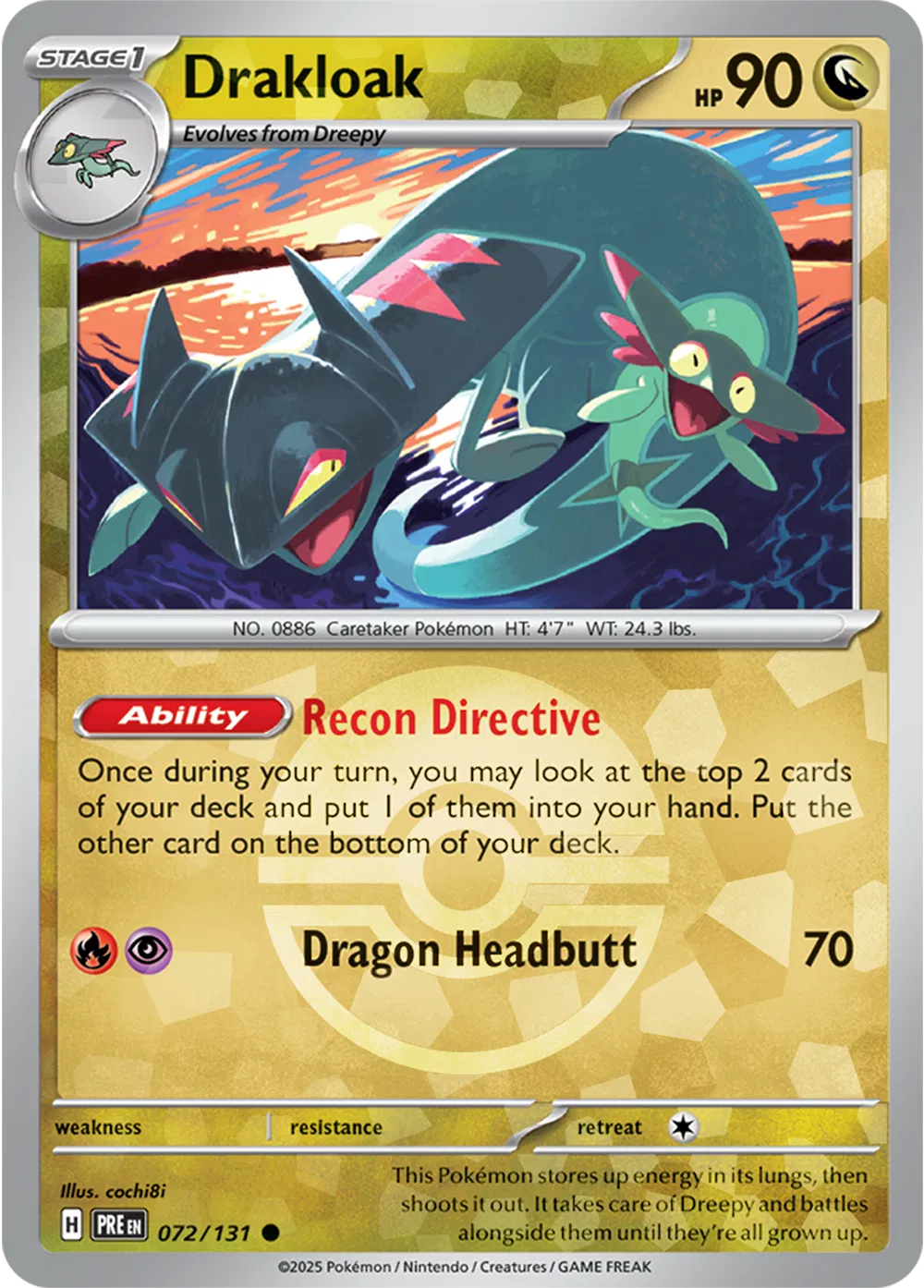 Drakloak (Poke Ball Pattern)