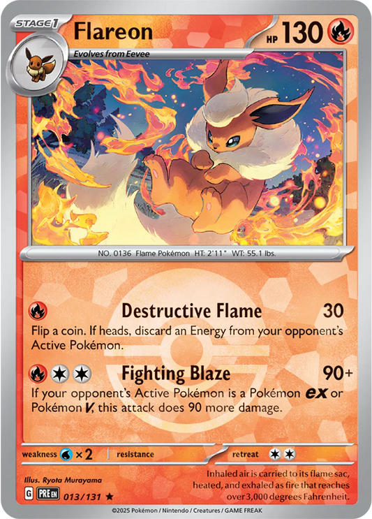 Flareon (Poke Ball Pattern)