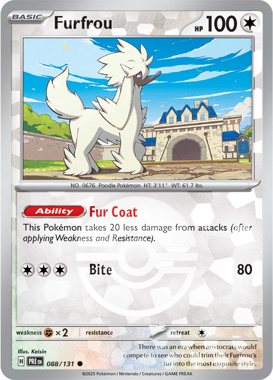 Furfrou (Poke Ball Pattern)