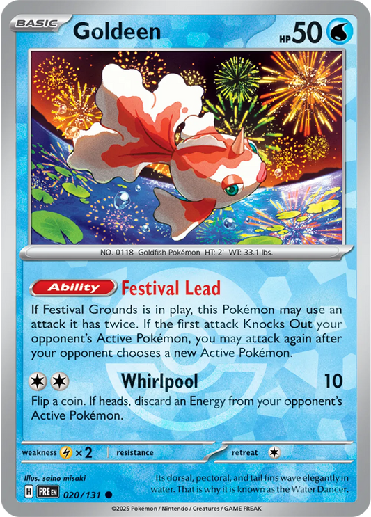 Goldeen (Poke Ball Pattern)