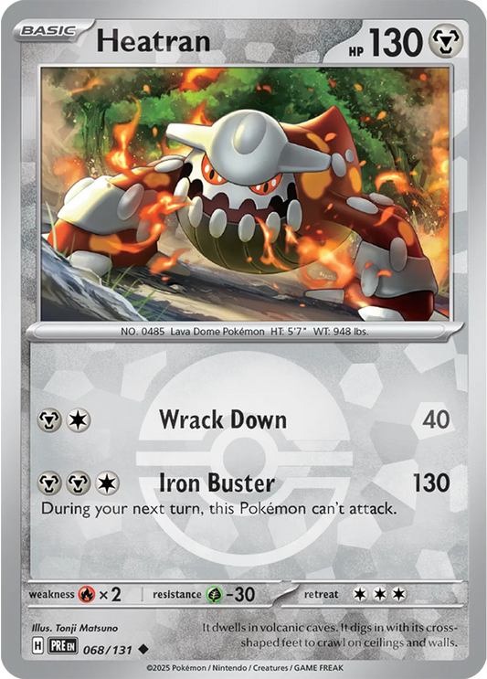Heatran (Poke Ball Pattern)