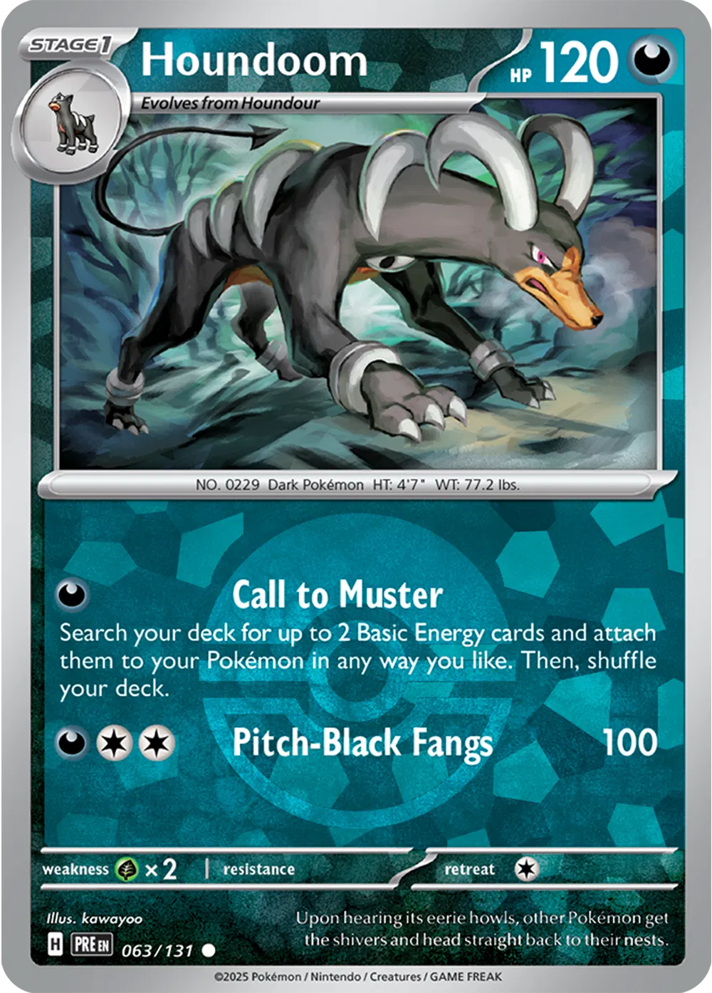 Houndoom (Poke Ball Pattern)