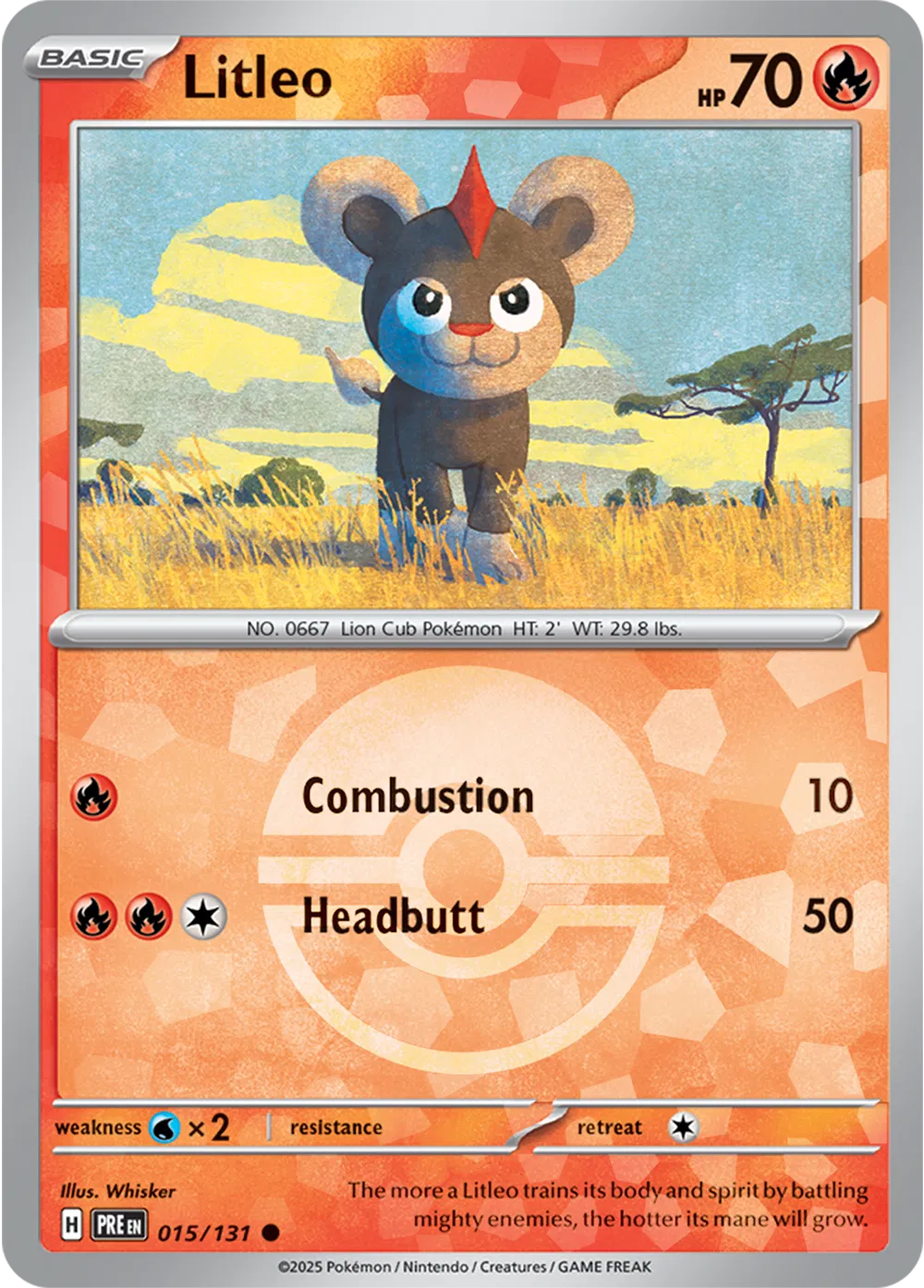 Litleo (Poke Ball Pattern)
