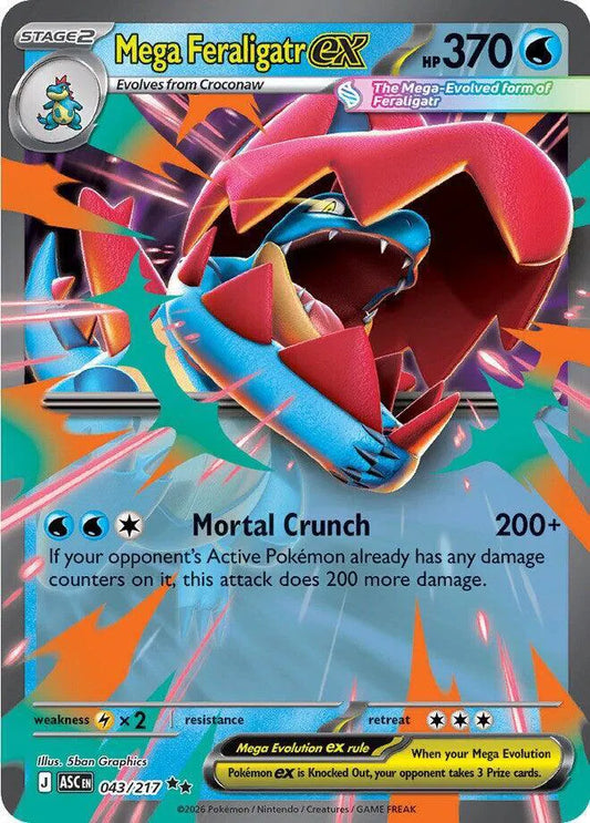 Mega Feraligatr ex – 043/217