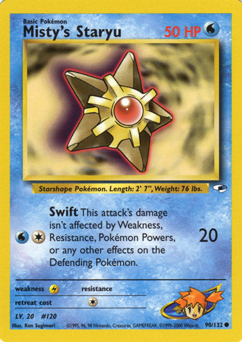 Misty's Staryu – Gym Heroes