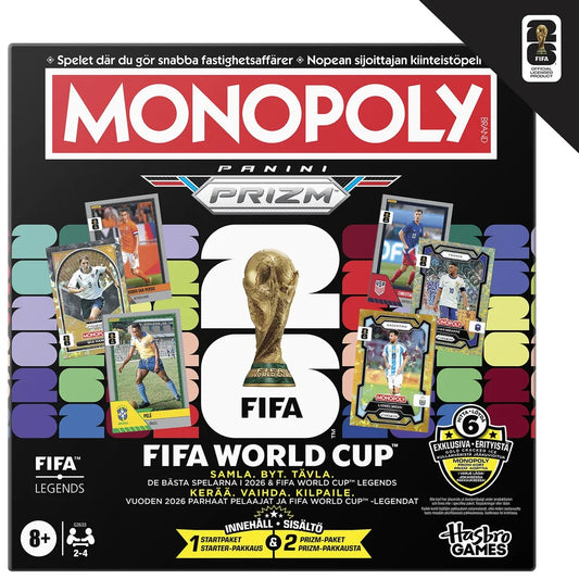 Monopoly: FIFA World Cup 2026 & Legends (Panini Prizm Edition)