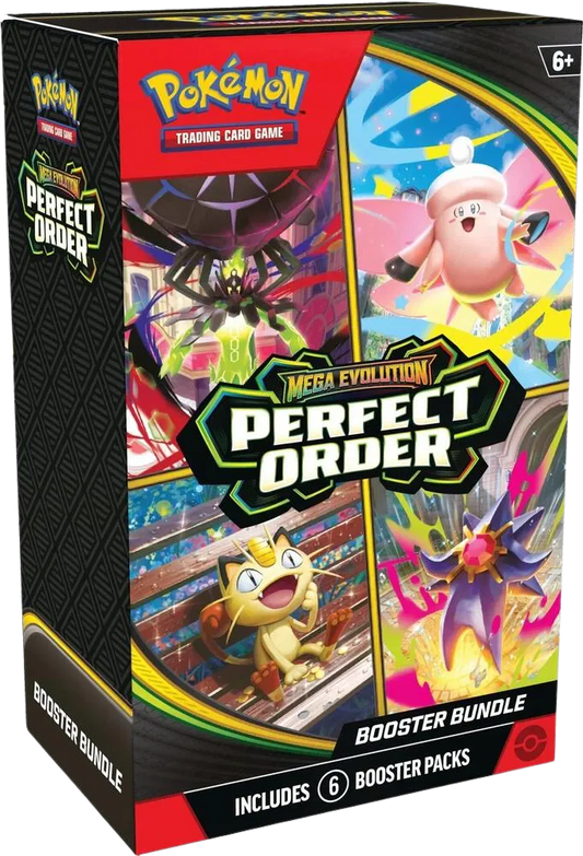 Pokémon TCG: Mega Evolution Perfect Order – Booster Bundle (6-pack)