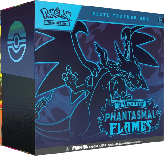 Pokémon TCG: Mega Evolution Phantasmal Flames – Elite Trainer Box