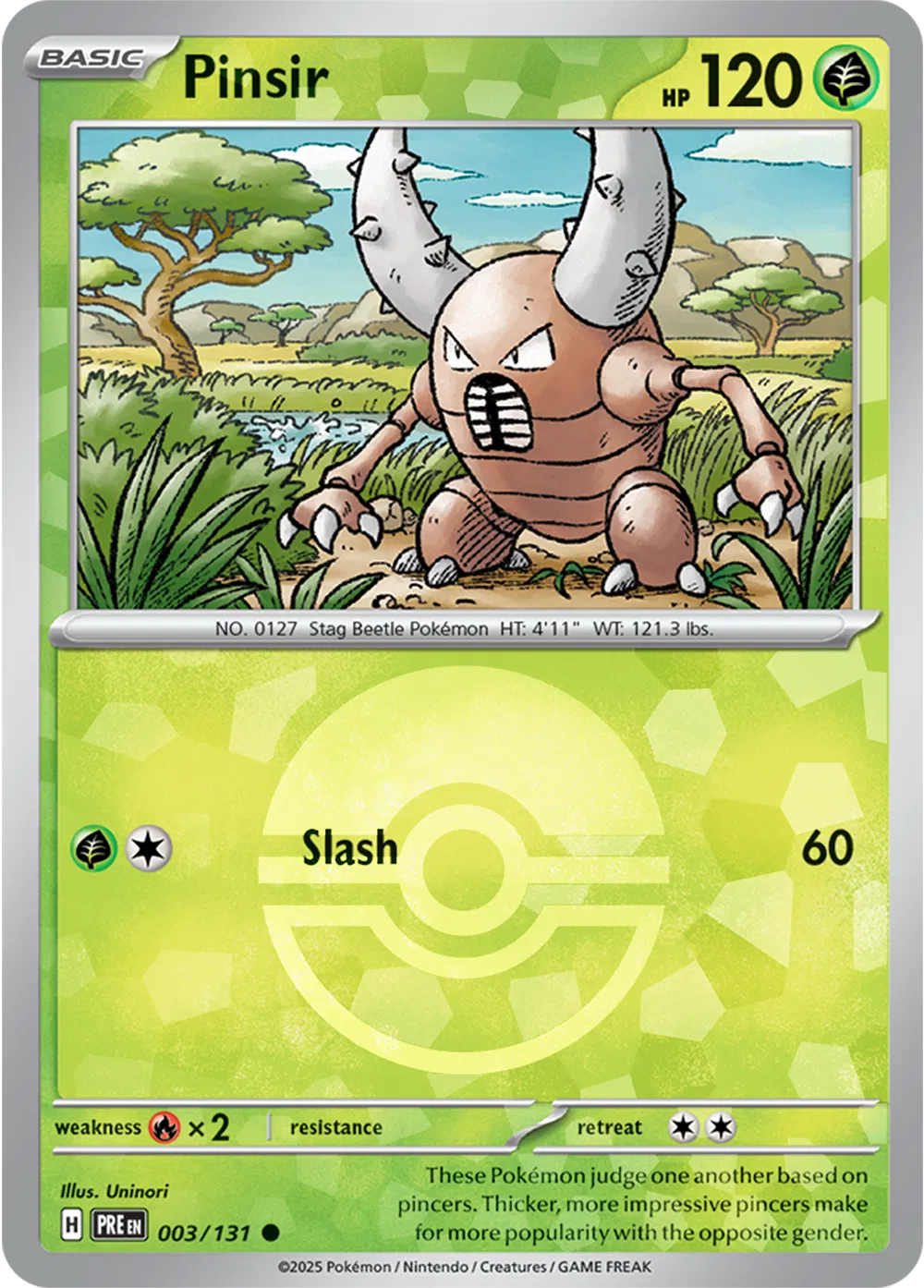 Pinsir (Poke Ball Pattern)