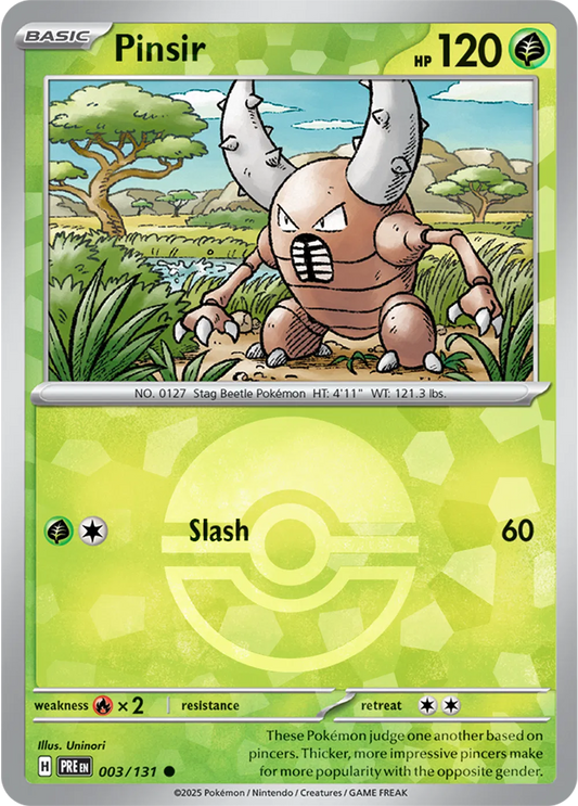 Pinsir (Poke Ball Pattern)
