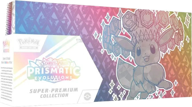 Pokémon TCG: Scarlet & Violet Prismatic Evolutions – Super-Premium Collection