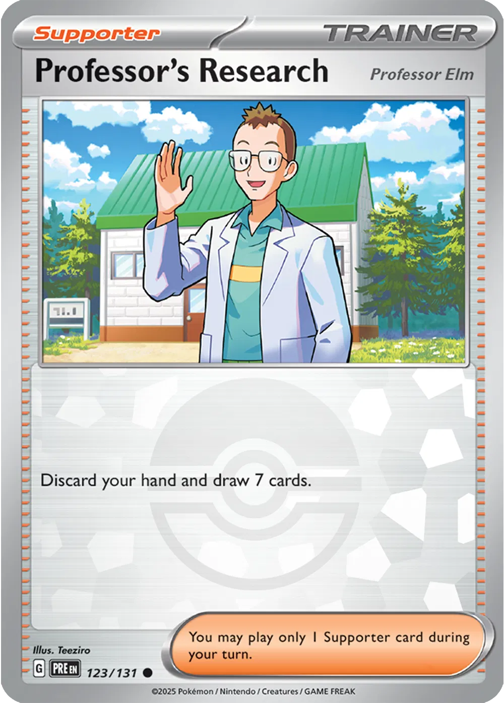 Professor's Research [Prof. Elm] (Poke Ball Pattern)