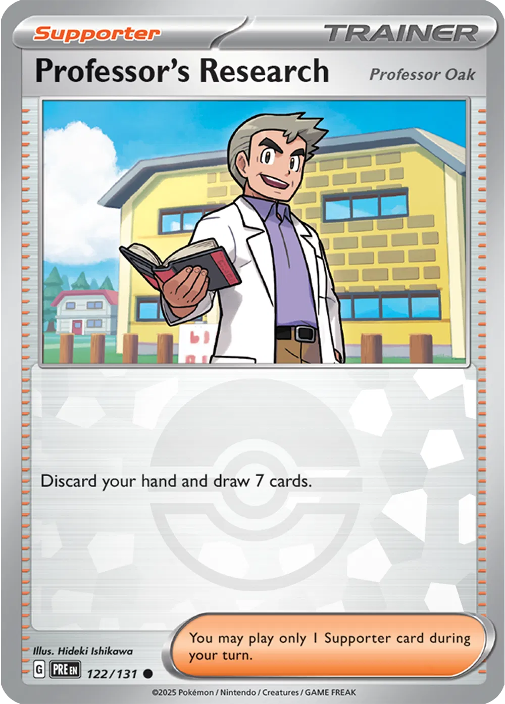 Professor's Research [Prof. Oak] (Poke Ball Pattern)