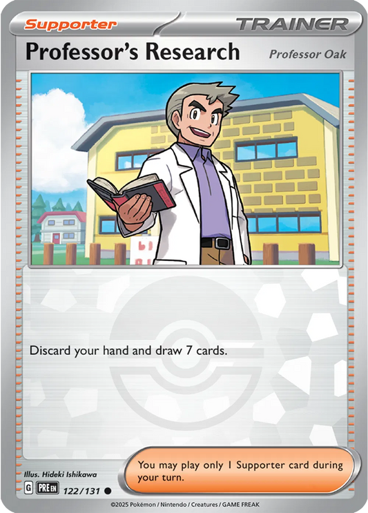 Professor's Research [Prof. Oak] (Poke Ball Pattern)