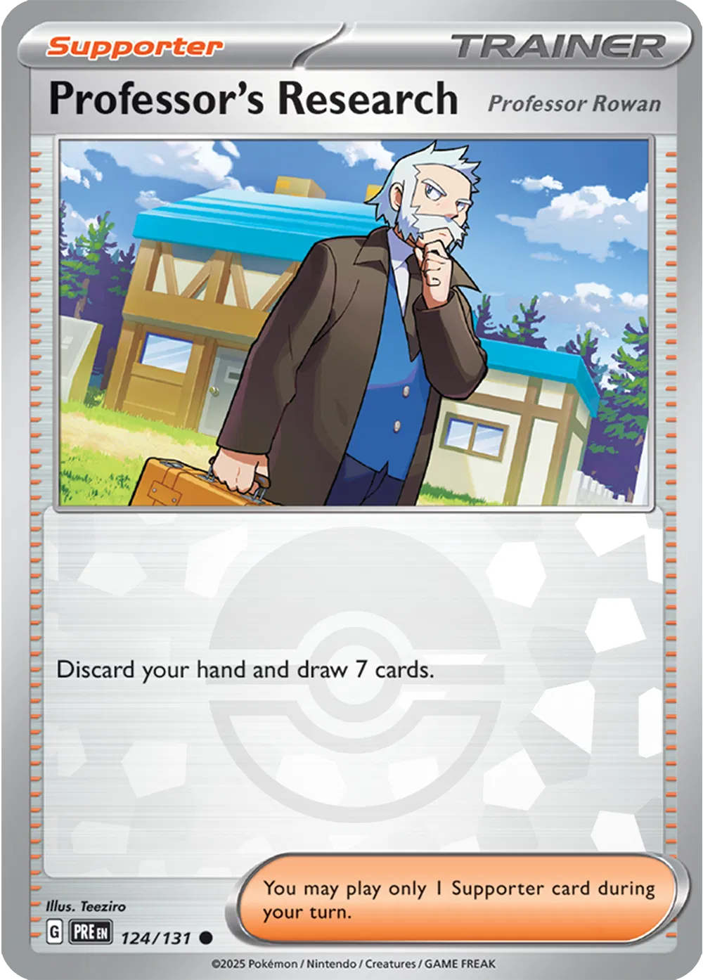 Professor's Research [Prof. Rowan] (Poke Ball Pattern)