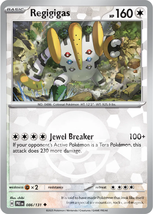 Regigigas (Poke Ball Pattern)