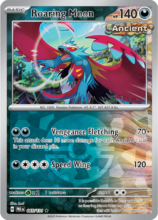 Roaring Moon (Poke Ball Pattern)
