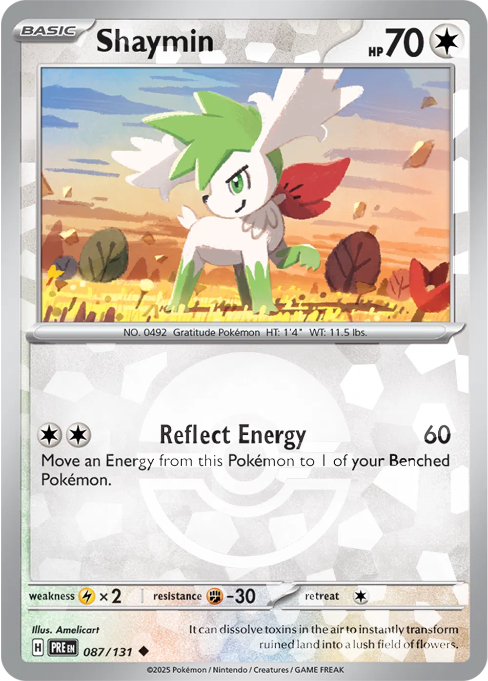 Shaymin (Poke Ball Pattern)