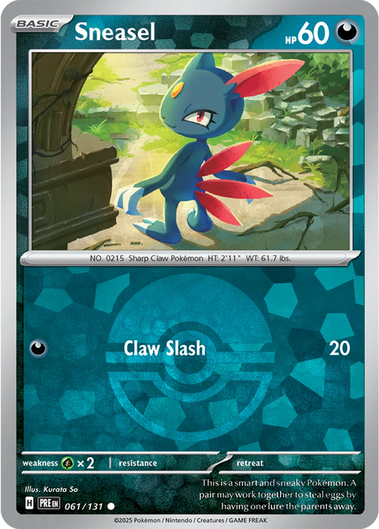 Sneasel (Poke Ball Pattern)