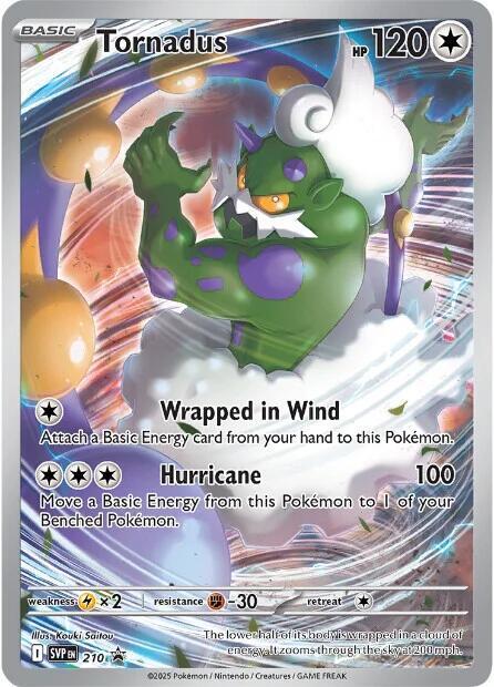 Tornadus - Promo #210