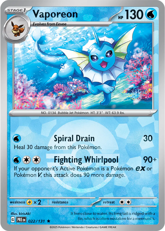 Vaporeon (Poke Ball Pattern)