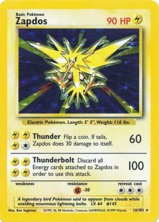 Zapdos – 16/102