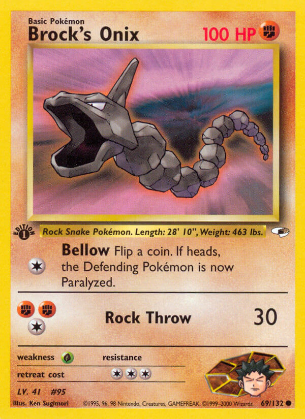 Brock's Onix – Gym Heroes