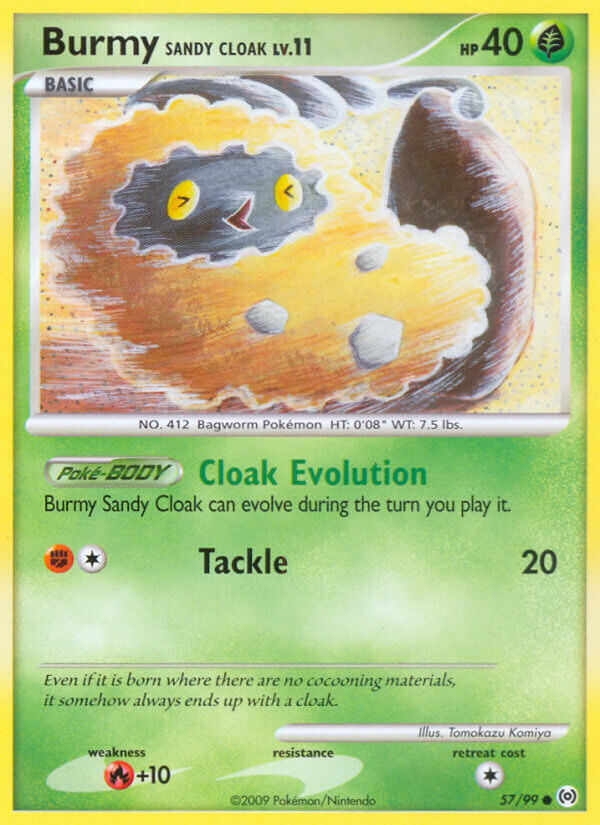 Burmy - SANDY CLOAK ARCEUS AR #57