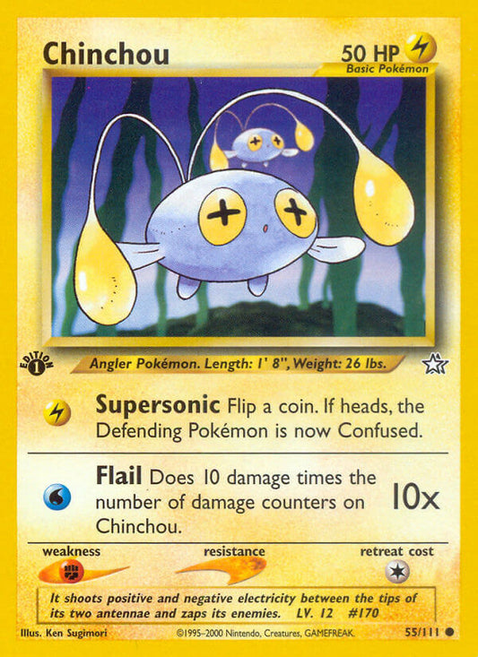 Chinchou - NEO GENESIS #55